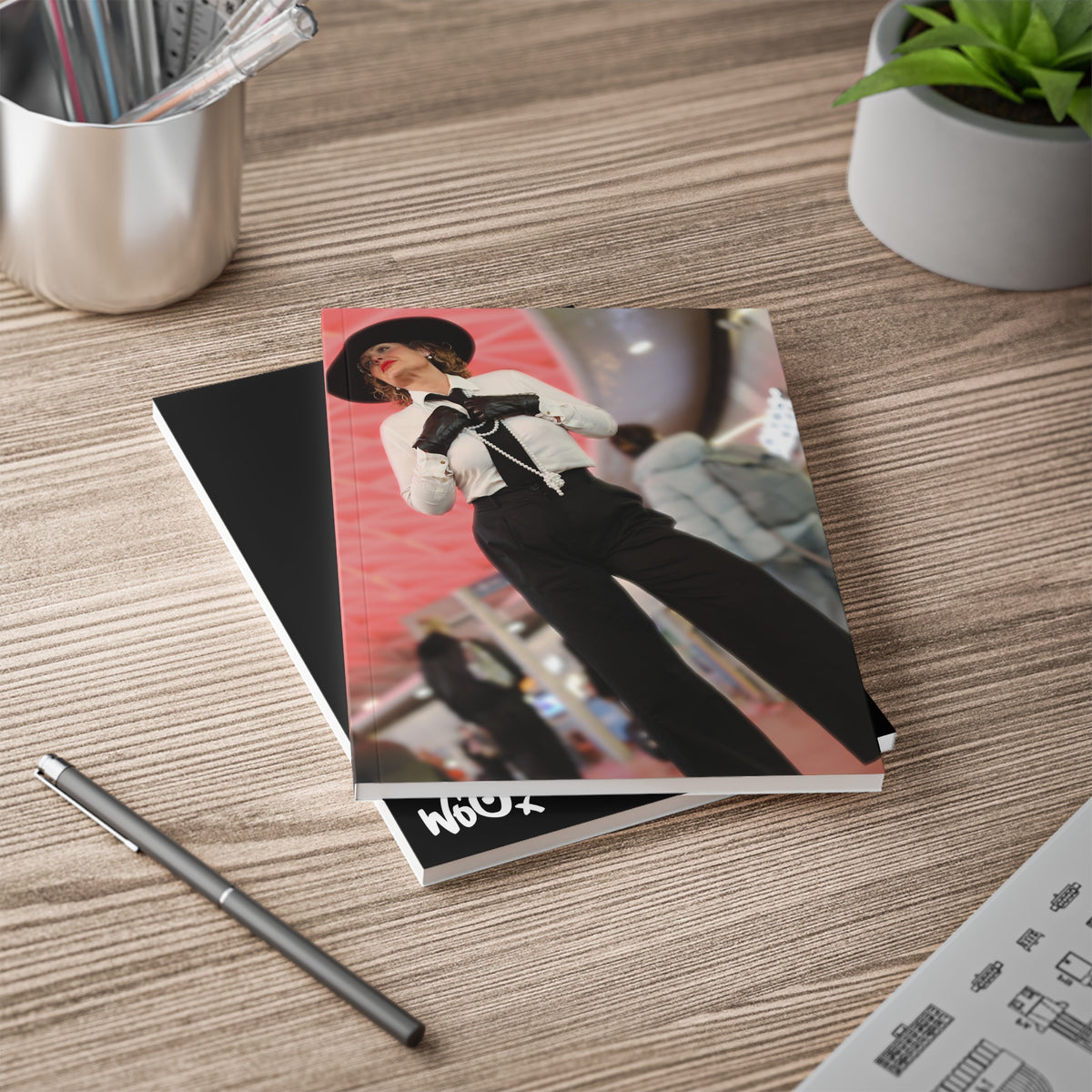 Teal Wrap — Rich Teal A5 Softcover Notebook
