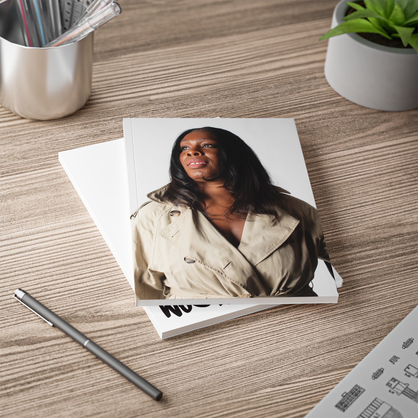 Parker Pose — Stylish A5 Softcover Notebook