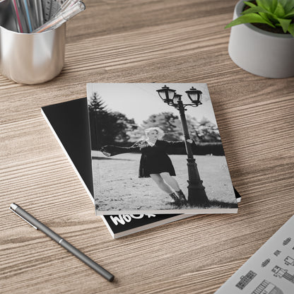 Good Witch Lamppost — Magical A5 Softcover Notebook