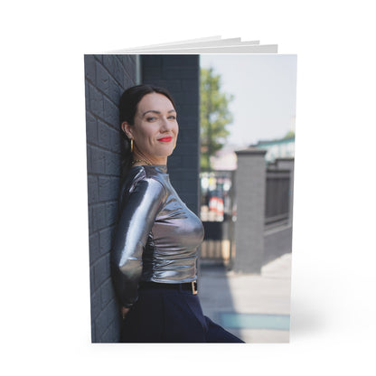 Silver Wrap — Metallic A5 Softcover Notebook