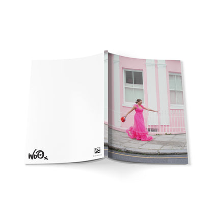 Pink Walk — Vibrant A5 Notebook for Journalling & Gifting