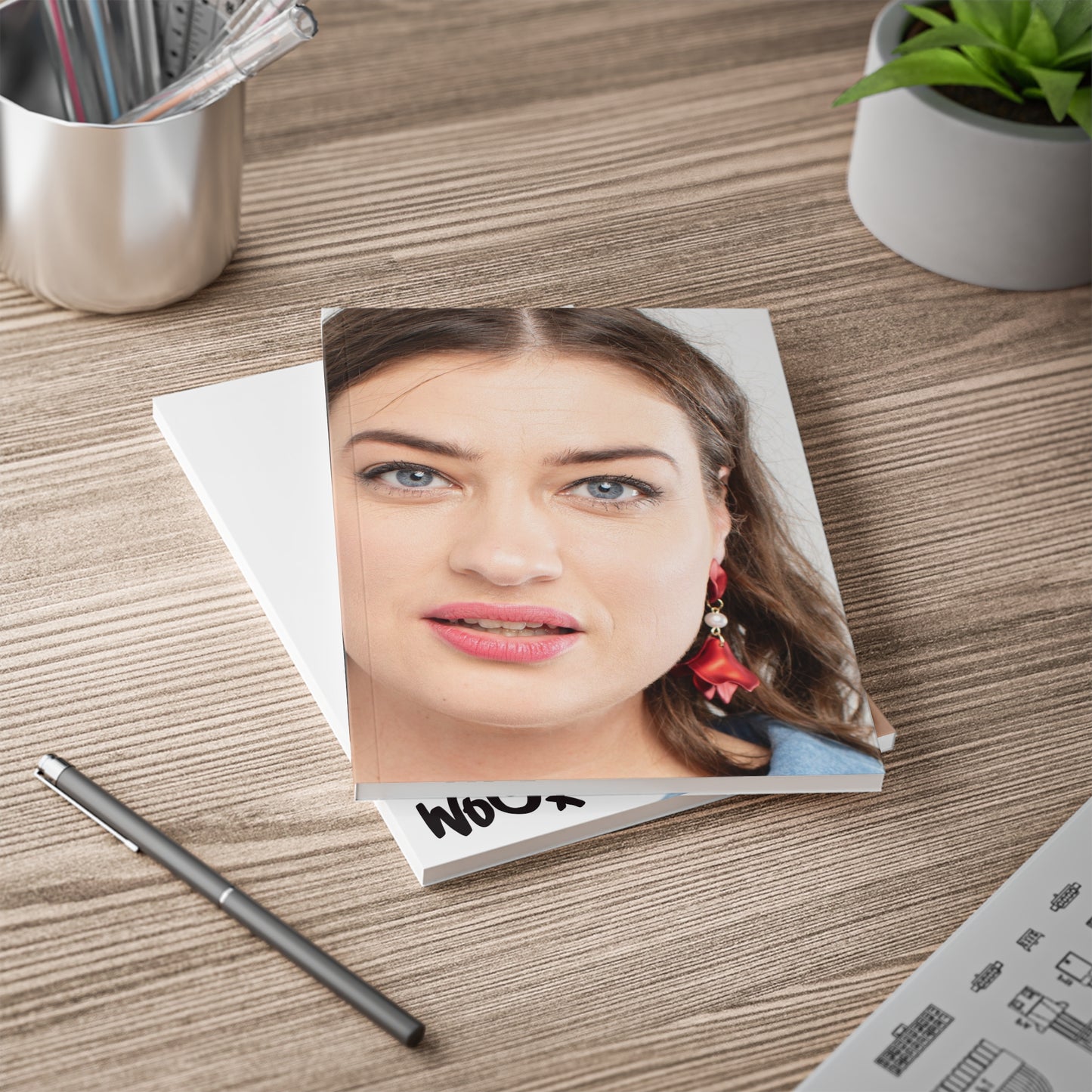 Stunning Wrap — Statement A5 Softcover Notebook
