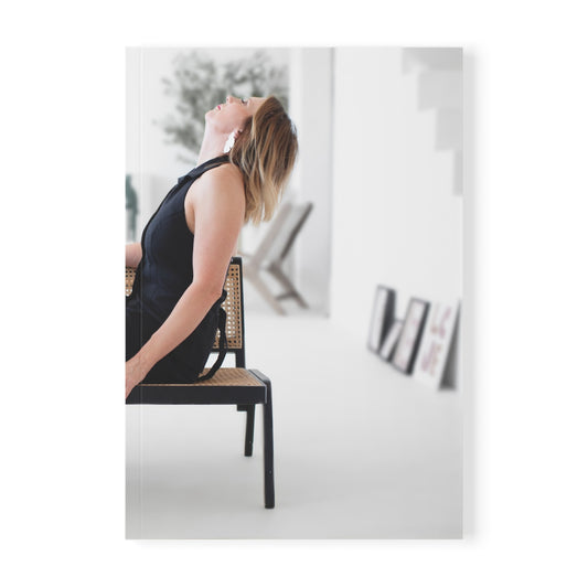 Chair Wrap — Artistic A5 Softcover Notebook