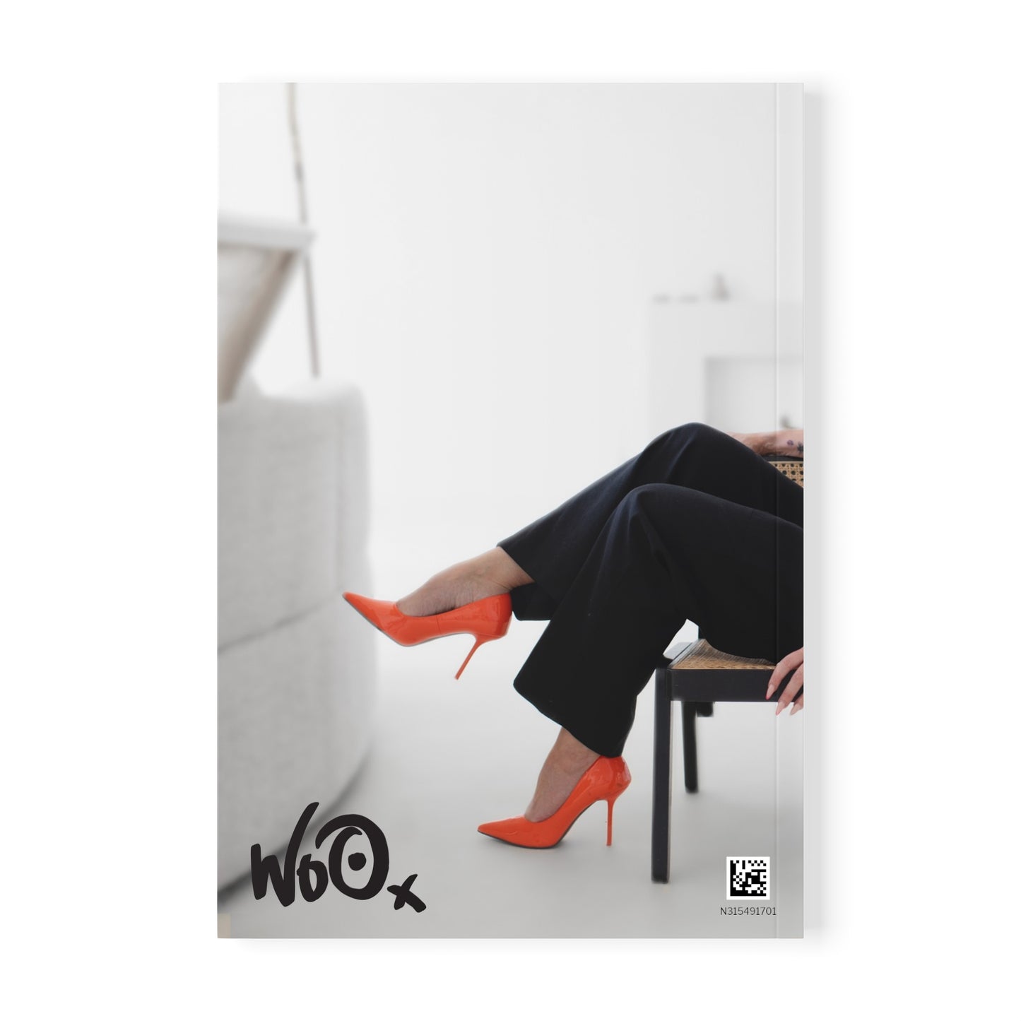 Chair Wrap — Artistic A5 Softcover Notebook