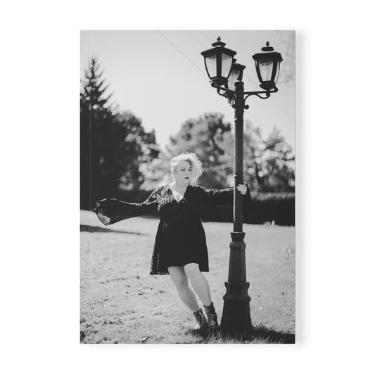 Good Witch Lamppost — Magical A5 Softcover Notebook
