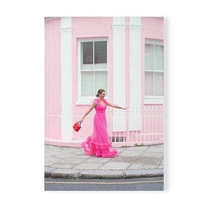 Pink Walk — Vibrant A5 Notebook for Journalling & Gifting