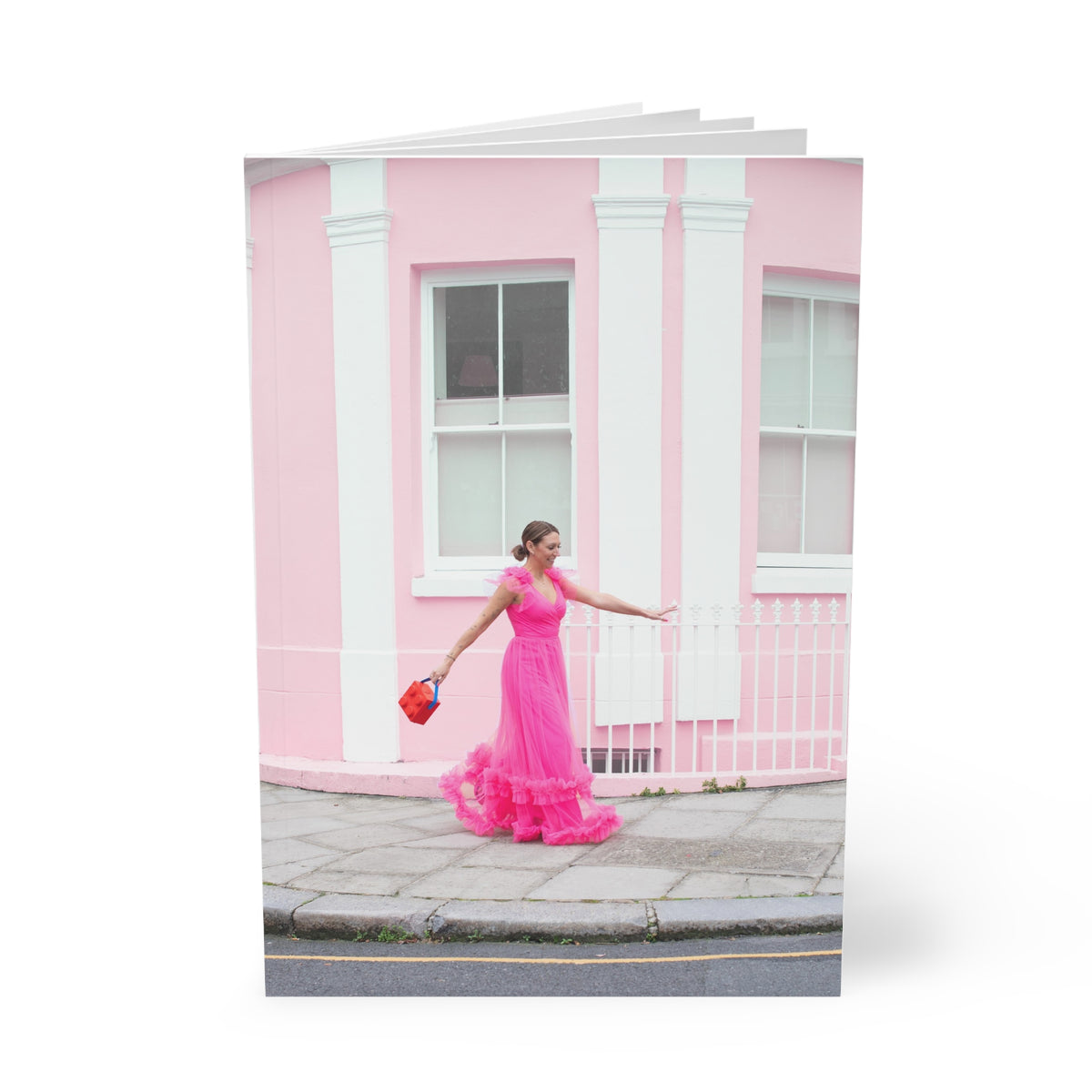 Pink Walk — Vibrant A5 Notebook for Journalling & Gifting