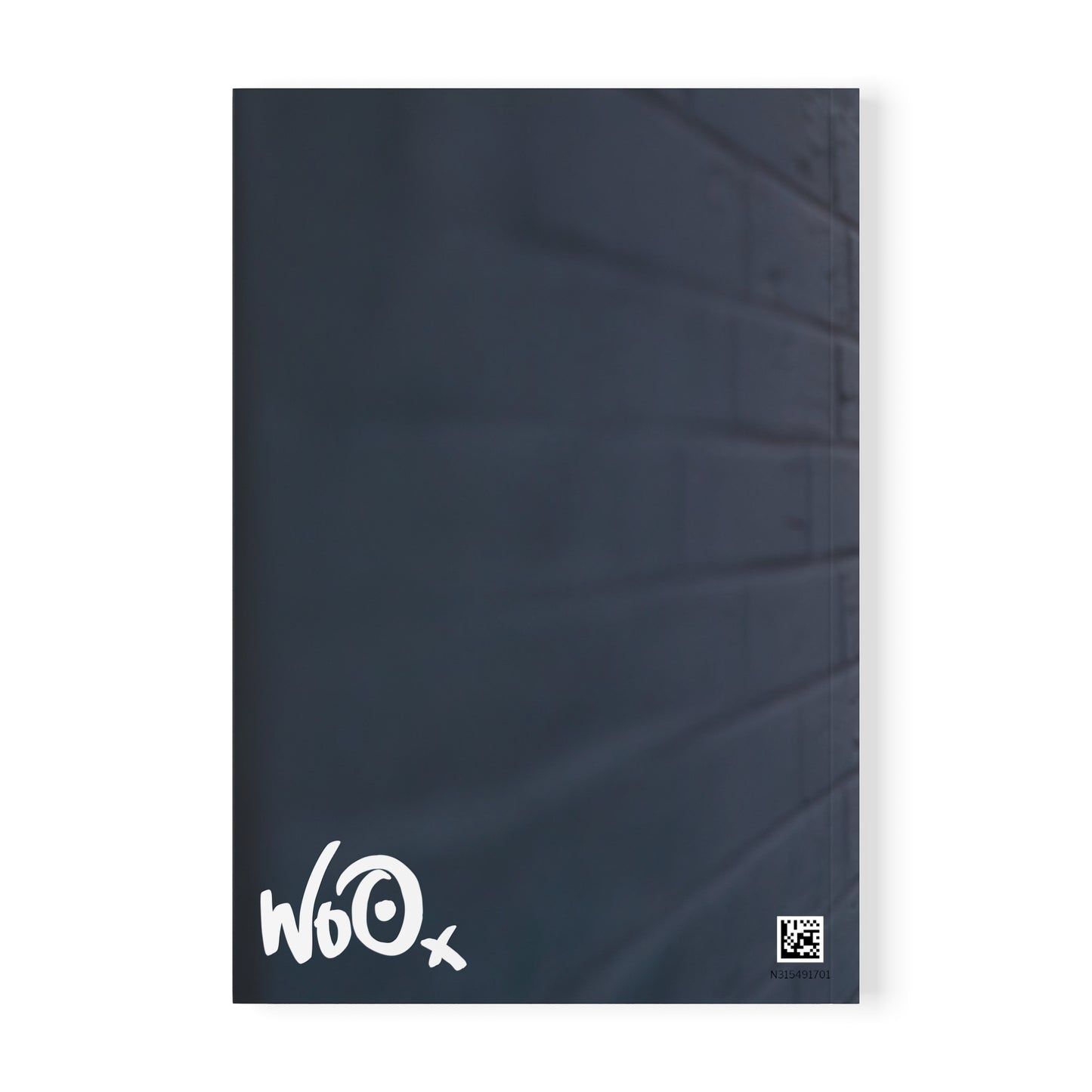 Silver Wrap — Metallic A5 Softcover Notebook
