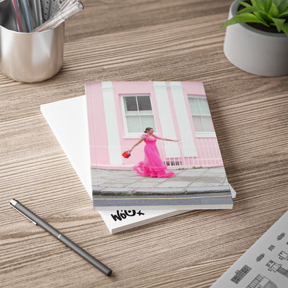 Pink Walk — Vibrant A5 Notebook for Journalling & Gifting
