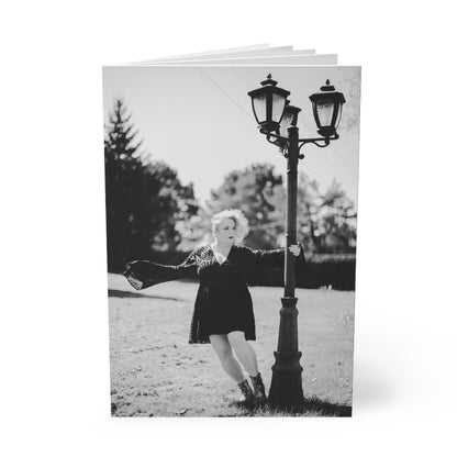 Good Witch Lamppost — Magical A5 Softcover Notebook