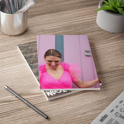 Pink Wrap — Bold Pink A5 Softcover Notebook